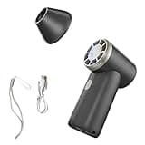 Compact 88mm Handheld Cordless Air Blower High Wind Speeds 20m / s Portable for Easy Snow Removal and Inflation Needs Inflating Snow Removal Blower