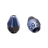 Half Inch Female Thread Sewer Jetter Nozzle Rotating Ceramic Core 150 Bar High Pressure 70 Liter Per Minute Pipeline Dredging(Stainless 7 Holes)