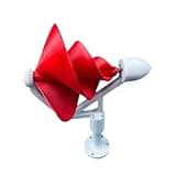 Spiral Wind Turbine Generator High Efficiency High Performance Replaces Permanent Spiral Wind Generator Model for Farm, Red
