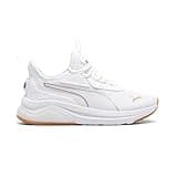 PUMA Womens Amplifier Lace Up Sneakers Shoes Casual - White - Size 6.5 M
