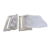 2Pcs Mesh Dust Filter Bags, Replacement Parts Fit 5231FA2239N-2S.W.96.6 Washer