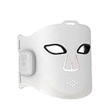 Red Light Therapy Mask for Face,Wireless LED Face Mask Infrared Skincare Device with 336 LEDs and Timer,Rechargeable and Ergonomic Design for Home & Travel