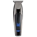 Hair Clippers Electric Zero Gapped Trimmer Clipper LED Display Haircut Machine 0 Mm Steel Blade Barber Cutting Tool