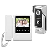 ONMYJFD Wired Video Door Phone System Visual Intercom Doorbell with IR Night Vison Outdoor Camera for Home Surveillance