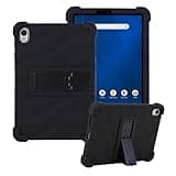 Case for ONN 8.1 inch Tablet Gen 5 2026 Model (TBSIL36018340), Soft Silicone Kids Friendly Protective Cover for Walmart ONN 8.1 Tablet Gen5 2026 with Adjustable Stand, Drop-Proof (Black)