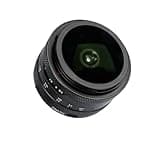 6.5mm F2.0 192° Ultra-Wide Circular Fisheye Lens for E/M / 4/3 / RF/Z(Mount E-Mount(APS-C))