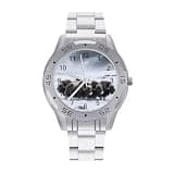 FekiLoot Watch for Men Big Face Stainless Steel Wrist Watch Personality
