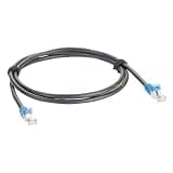 RJ48 RJ50 10P10C Cat5E Ethernet Male to Modular Crystal Plug Shield 200018659 to Patch Extension Cord for Scanner