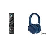 Alexa Voice Remote Pro with Made for Amazon Active Noise Cancelling Bluetooth Headset | Deep Sea Blue