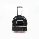 Wsymxuo 14 Inch Snare Drum Bag Wheeled Rolling Snare Drum Case Adjustable Straps Musical Equipment for Performance