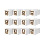 ETXDFTFQ Robot Vacuum Dust Bag Accessories,Compatible for Xiaomi X10 / X10+ / X20+ / X20 Pro / M30 / M30 Pro / M40 / B116 / C102C(12 pcs)