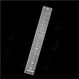 24 Fret Guitar Slotting Template (Transparent Acrylic) For 630mm/596mm Scale Lengths Guitar Tool Kit(630mm)