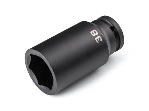 TEKTON 3/4 Inch Drive x 38 mm Deep 6-Point Impact Socket | SID33138