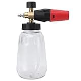 Car Wash Foam Cannon with 1/4in Quick Connector, 1000ml High Pressure Washer Foam Sprayer for Cars, Bikes, Motorcycles, Trucks, SUVs, Driveways, and Roofs
