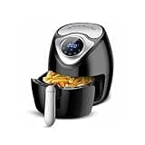 Electric Air Fryer Oven Cooker with Temperature Control, Non-Stick Fry Basket, 1300-Watt, Auto Shut Off, 2.6L Capacity, Compact Design for Healthier Cooking
