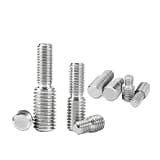 ZS Hardware 304 Stainless Steel Double Head Transfer Screw Hread Bolt