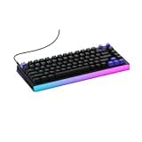 ZRATFWLJMDK G512X 75 Wired Mechanical Keyboard TMR Simulation E-Sports Game Office Customization Support 8kHz Full Key Hot Swappabl(Brown Switch,G512 X 75-Black)