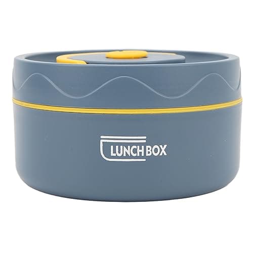 Phefop Thermal Cooker Thermal Cooking Insulated Cooking Pot, Portable Cooker for Picnic (Insulated Style, Deep Sea Blue)