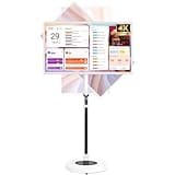 24/27/32" Wireless Smart Portable TV Android 12/13 Touchscreen Monitor, 4+64G/8+128G, 5-8H Battery, 8/13MP Camera, 360° Full Rotation, 1080P/4K for Home Office Classroom(32in,8+128GB(4K))