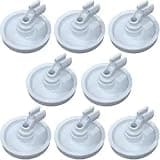 154174501A 8 Pack Dishwasher Lower Rack Roller Wheel for Frigidaire