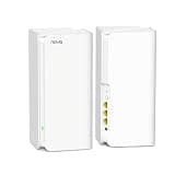 Tenda AX5400 Mesh WiFi 6 System Nova MX15 Pro - 5600 sq.ft WiFi Coverage - Whole Home WiFi 6 Mesh System - Dual-Band Mesh Router for 200 Devices - 6 * 3dBi Antennas for Strong Signal - 2-Pack