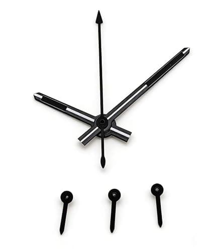LXZNRQU 6pcs Green Luminous Watch Hands for VK63 Chronograph Movement, Stable Performance DIY Replacement Hands Set(Black)