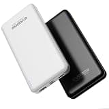 2 Pack Portable Charger, Slimmer 10000mAh Power Bank, USB C in&Out Fast Charging Battery Pack, External Portable Power Bank for iPhone 16 15 14 13 12 Tablet Headphones Samsung S23 S22 Pixel etc