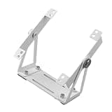 Flexible Metal Computer Fan Holder for 120mm 140mm Cooling Fan, Adjustable 360° Rotation Mounting Bracket for Desktop Case