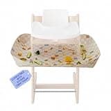 Catchy - The Food and Mess Catcher for the Stokke Tripp Trapp - Catchy Food Catching Accessory for Highchairs - Baby & Toddler Food Mat - High Chair Food Catcher - High Chair Accessories