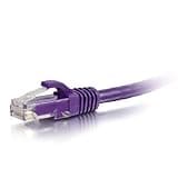 CG31347 CAT6 Snagless Unshielded Ethernet Network Patch Cable, M/M, 5' (1.5m), Purple