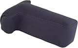 OP/TECH USA Soft Pouch – Compact digital camera case, lightweight accessories pouch, sleek neoprene sleeve for DSLR, perfect for backpacks & travel – durable protection in style D-SLR Tele| Black