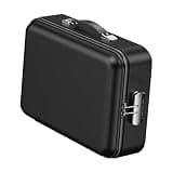 Luwecf Fireproof Document Box with Zipper and Shell File Organizer Portable Money Pouch Waterproof Storage Case for Certificates Contracts