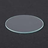Round Flat Toughened Glass Lens 35-75mm - Clear Optical Lens for Mirrors, 1mm Thickness, High Light Transmittance - 1pc(35MM*5MM)
