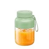 1300ML Portable Blender for Smoothies and Shakes, 44oz Large Capacity Wireless Juicer Cup with Upgraded 3D Blades, 180W Powerful Cordless Travel Blender with Dual Lids for Gym, Office, Outdoor