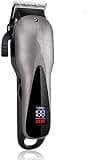 DAXXIN Hair Cutting Tool, Professional Hairdresser 2000mah Lithium Battery 2 Speed Accelerated Razor for Professional and Home Use