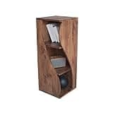 WANGHAI2024M Bookcases Retro Creative Floor-Standing Bookshelf Wooden Storage Rack for Home Office