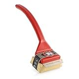 Grill Rescue Bristle-Free Steam Cleaning Grill Brush - Safe for All Grill Types, Heat-Resistant Kevlar Head, Perfect for Stainless Steel, Porcelain, Cast Iron Grates (Scraper Brush)