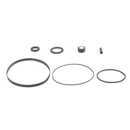 Rubber Belts Cassettes Recorder Repair Maintenance Rubber Belt Pinch Roller Set for GF6060 Mix Flat Cassettes Tape Machine Replacement Belts and Pulleys