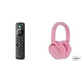 Alexa Voice Remote Pro with Made for Amazon Active Noise Cancelling Bluetooth Headset | Wild Rose