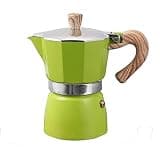 OISNGWNG Mocha Latte Coffee Maker Moka Espresso Aluminum Mug Octagonal Percolator Pot Stovetop