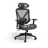 Staples Dexley Ergonomic Task Chair, Mesh, Ergonomic, Lumbar Support, Adjustable Height, Black