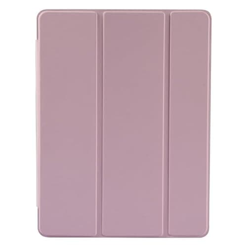 Tyansz Case for XiaoMi Pad 7/7 Pro 11.2inch 2024 Tri-Fold Protective Cover PU Frosted Transparent Bezel Flexible Soft Case with Pen Holder Intelligent Slim Design (Pink)