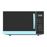 Microwave Oven With Oversized Display, Blue