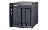 QNAP TL-D400S 4 Bay SATA 6Gbps JBOD Storage Enclosure. PCIe SATA Expansion Card (QXP-400eS-A1164) Included
