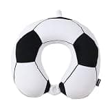 I-TOTAL - Travel Neck Pillow, Soft Cervical Support Funny (Football)
