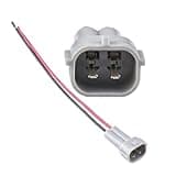 2 Pin Auto Waterproof Connector Car Wire Harness Plug For 6189-0039(Male 15cm)