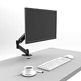 UWYTGF Monitor Stand Mount,Height Adjustable,Tilt and Swivel Pc Monitor Arm,Holds Up to 5Kg/11Lbs,75/100Mm,2 Installation Methods