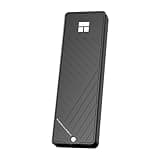 Thermalright HR-EB101 AC Black M.2 External Enclosure-Supports NVMe protocols with Automatic Detection, Aluminum Alloy, 10Gbps Type-C, 8TB Portable SSD Storage, for Android, Windows, Mac Systems