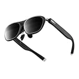 Rokid Max2 black AR Glasses, 215" Micro-OLED Display, 50° FOV, 600 Nits Brightness, compatible with smart phones, Windows laptops, Ipad since 2020