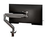 Computer Monitor Stand Robotic arm Desktop Rotating Screen(Single Screen-Black)